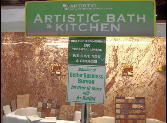artistic bath and kitchen refinishing